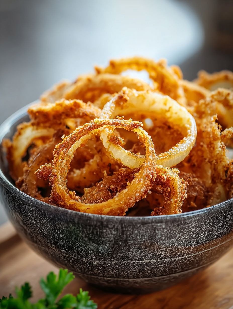 Airfryer Schnelle Beste Zwiebelringe – Perfekt Knusprig image 2