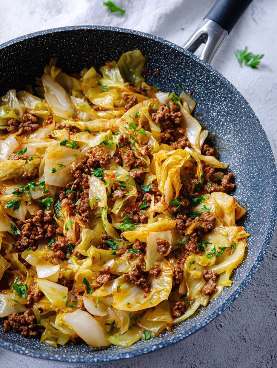 Beste Einfache Kohl Hack Pfanne – Blitzschnell Lecker image 2