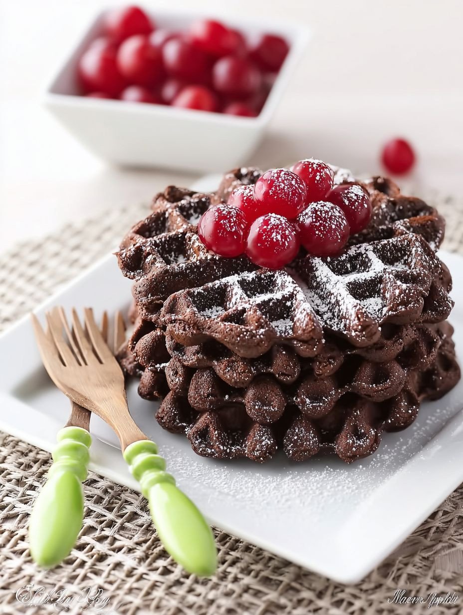 Beste Schokowaffeln Kirschen – Einfaches Rezept image 2