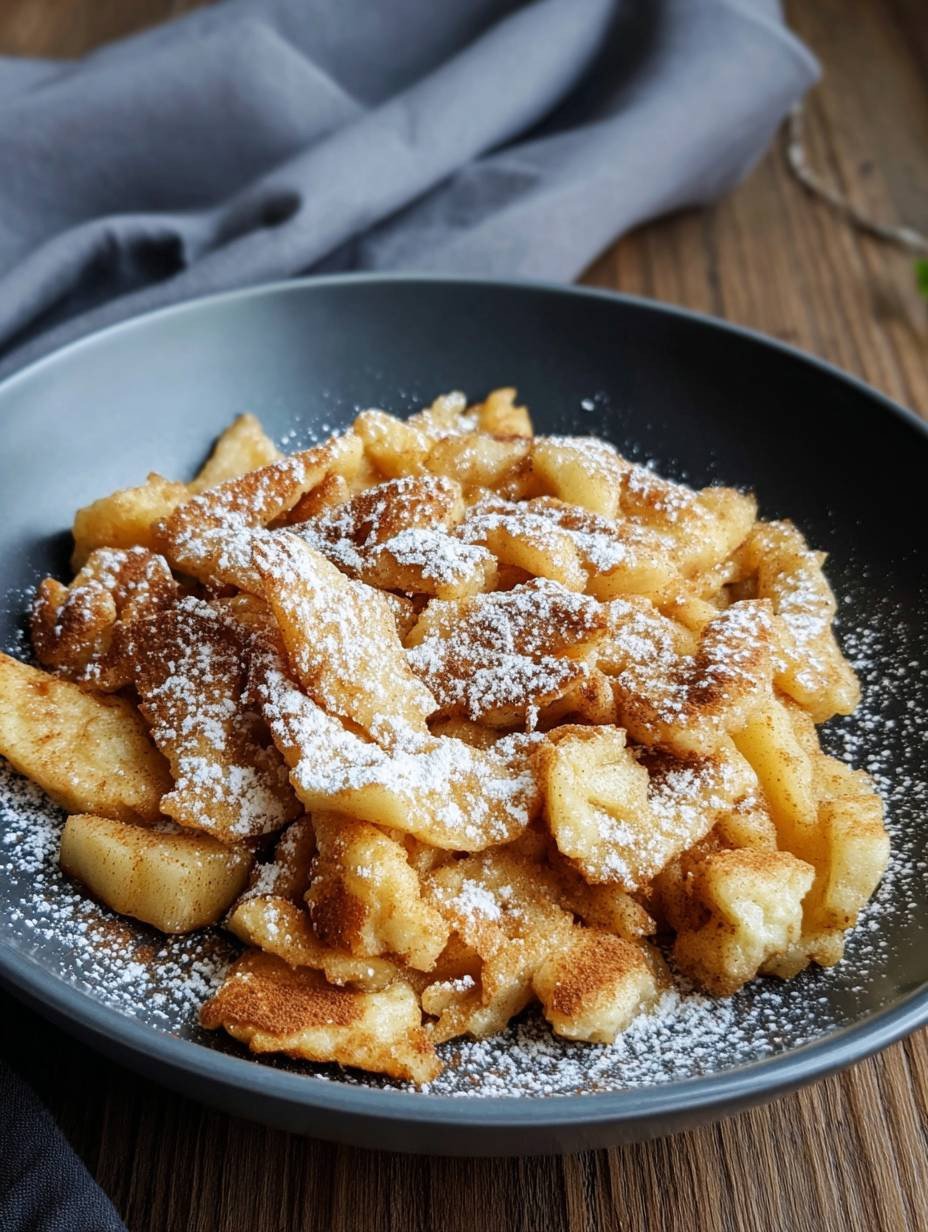 Einfach Airfryer Apfel Zimt Kaiserschmarrn – Schnell & Knusprig image 2