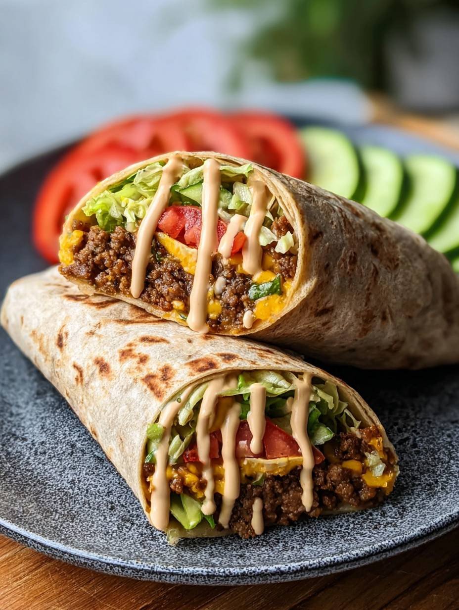 Gesunde Hackfleisch Wraps | Einfach & Schnell zubereitet image 2