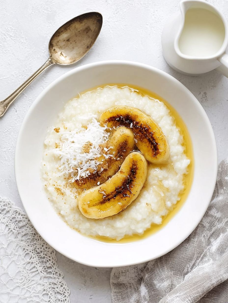 Gesunder Einfacher Milchreis mit Banane – Perfektes Frühstück image 2
