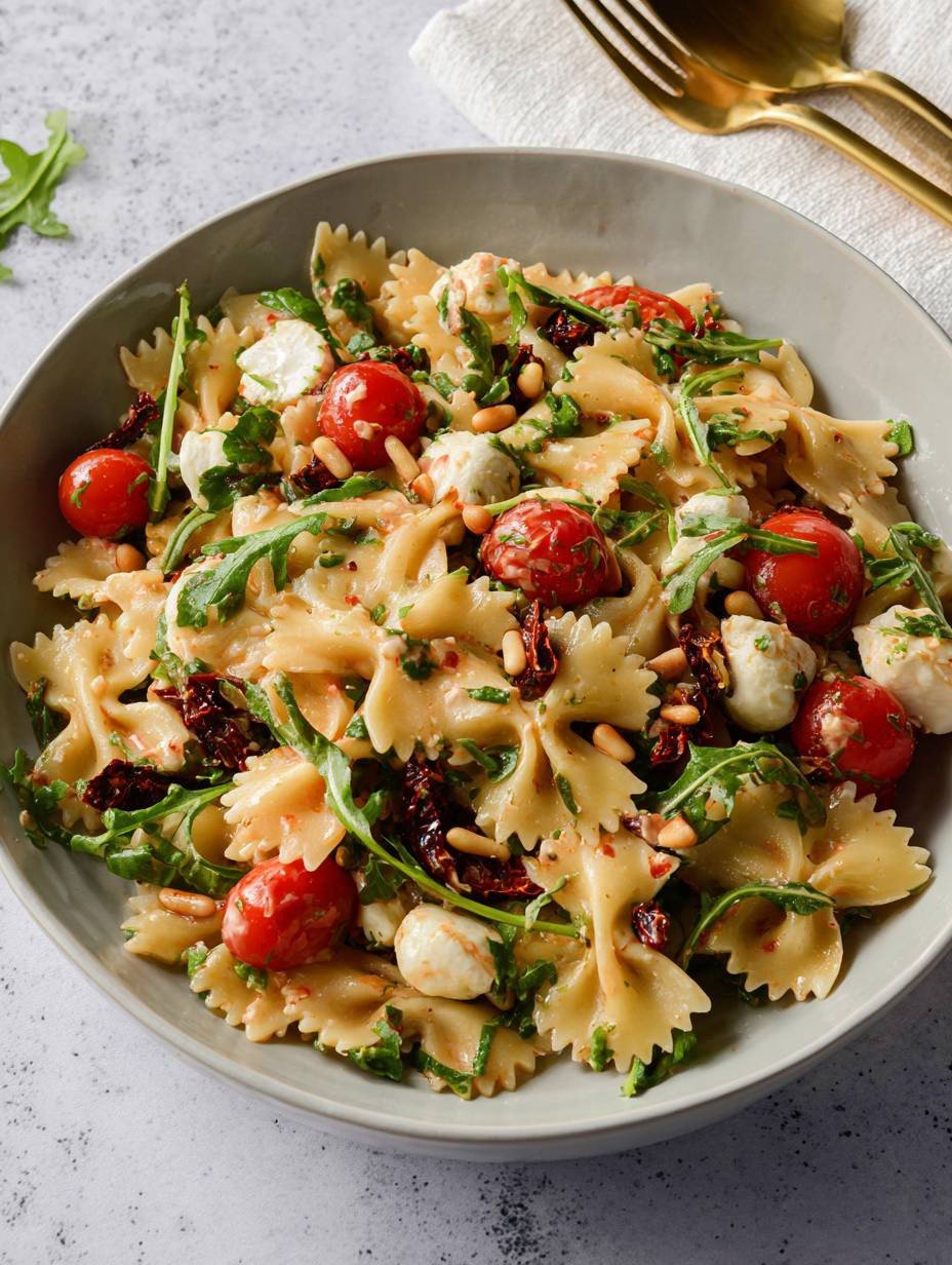 Schnell Gesund Mediterraner Nudelsalat – Dein Lieblingsrezept image 2