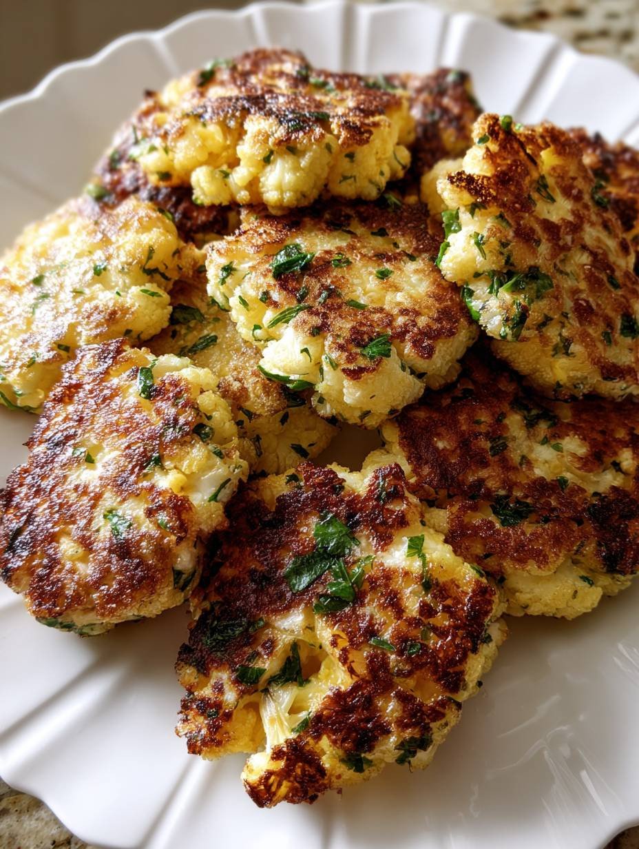 Blumenkohl-Puffer: Knusprig, gesund & blitzschnell! image 2