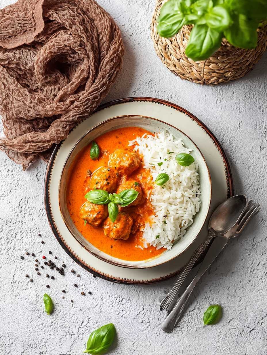 Cremige Hackbällchen mit Reis – einfach köstlich image 2