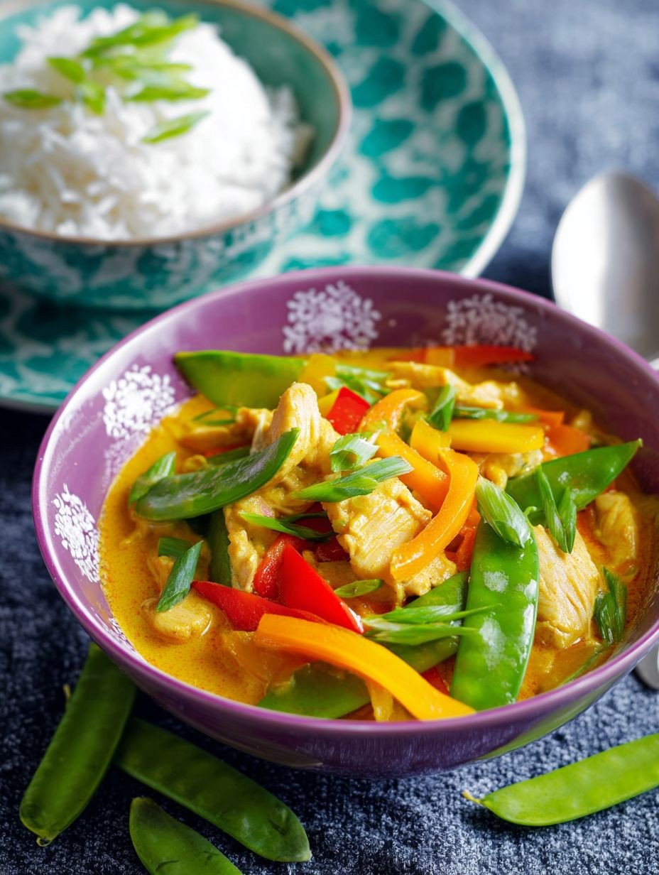 Cremiges Hähnchen Curry Rezept für den Feierabend image 2