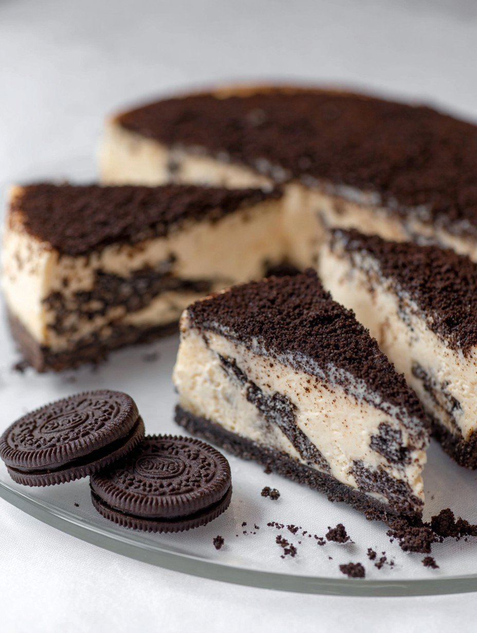 Der cremigste Oreo Käsekuchen, den du je probiert hast image 2