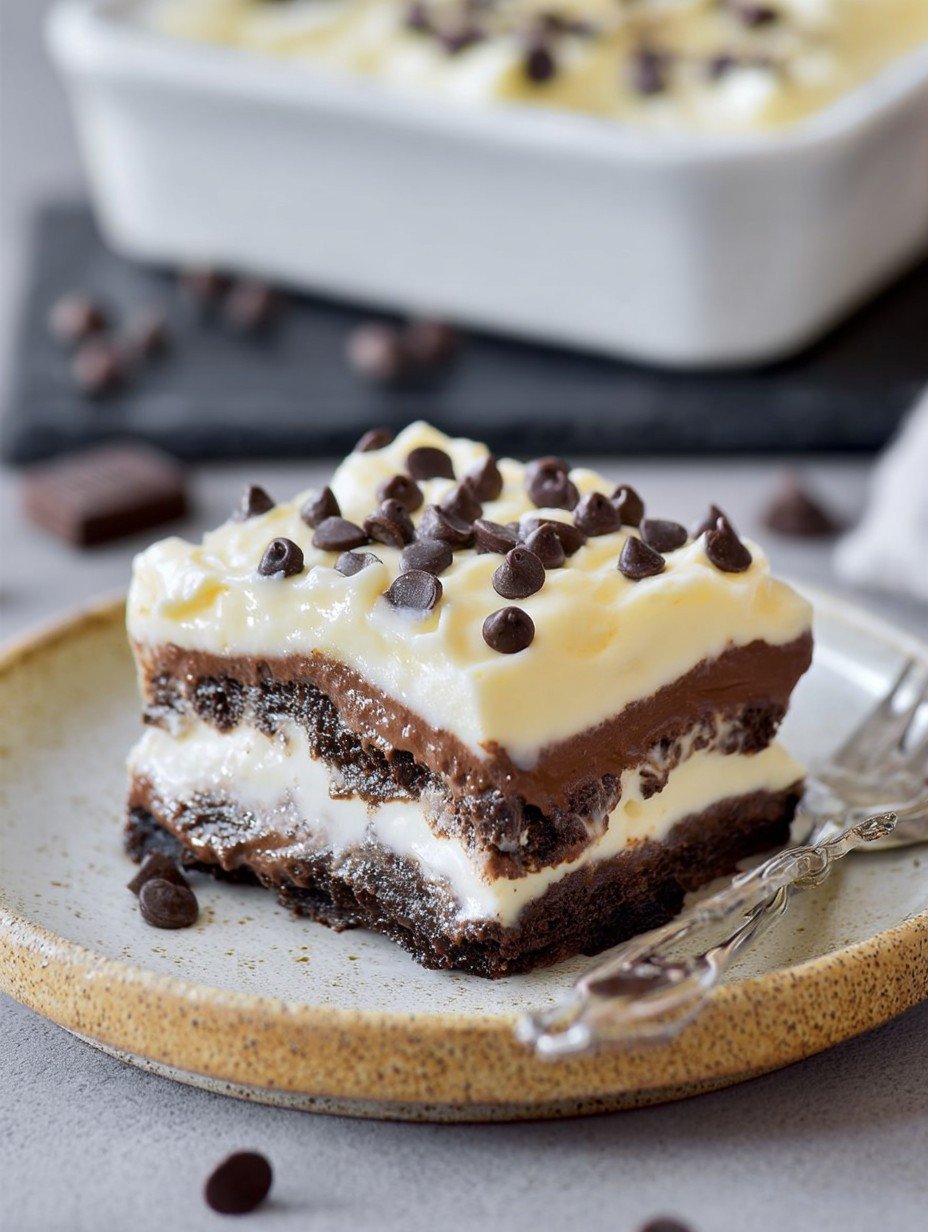 Die cremigste Schokoladen Lasagne, die du je probiert hast. image 2