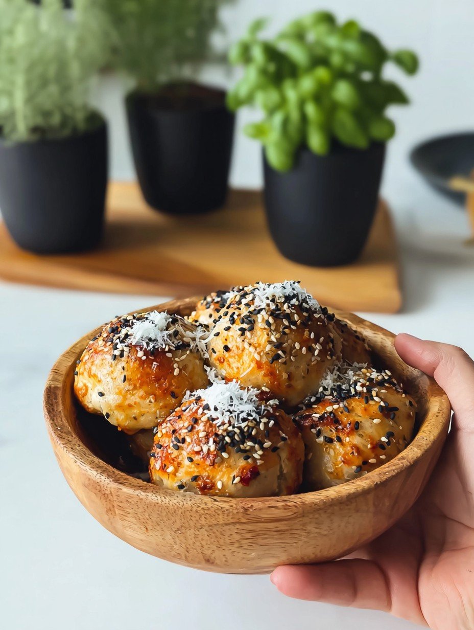 Die knusprigsten Eiweißbrötchen mit Sesam & Kokos image 2