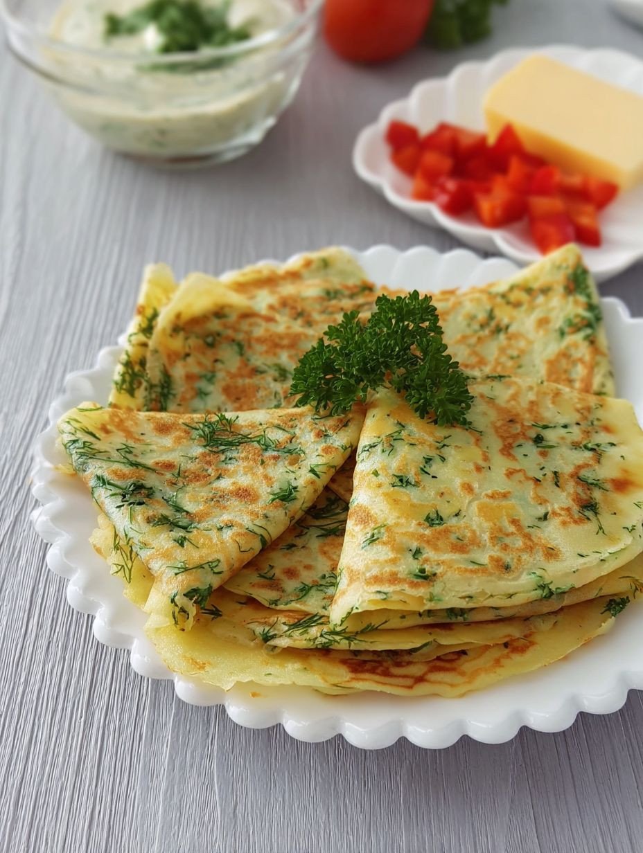 Frische Kräuter-Blini für Sommer & Party image 2