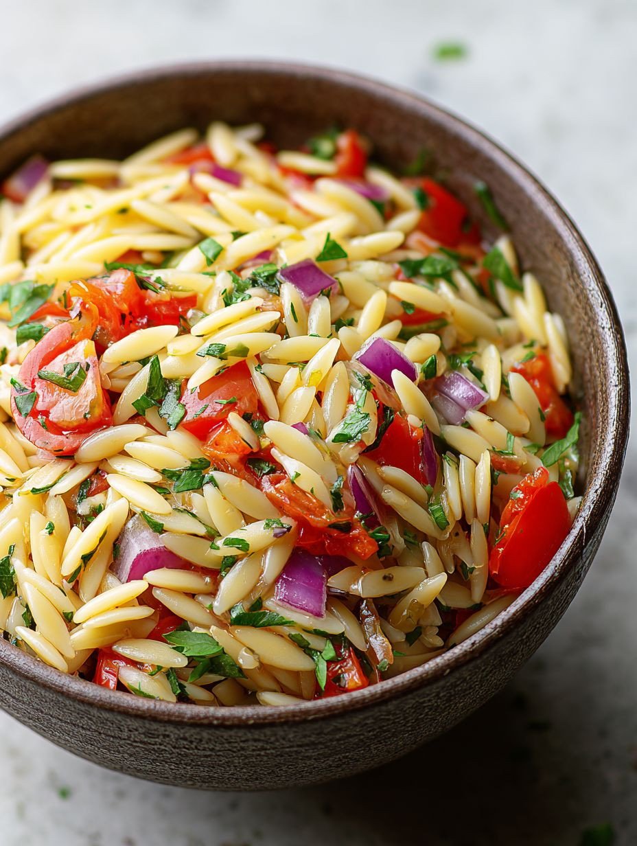 Frischer Orzo-Nudelsalat: Schnell & Einfach zubereitet image 2