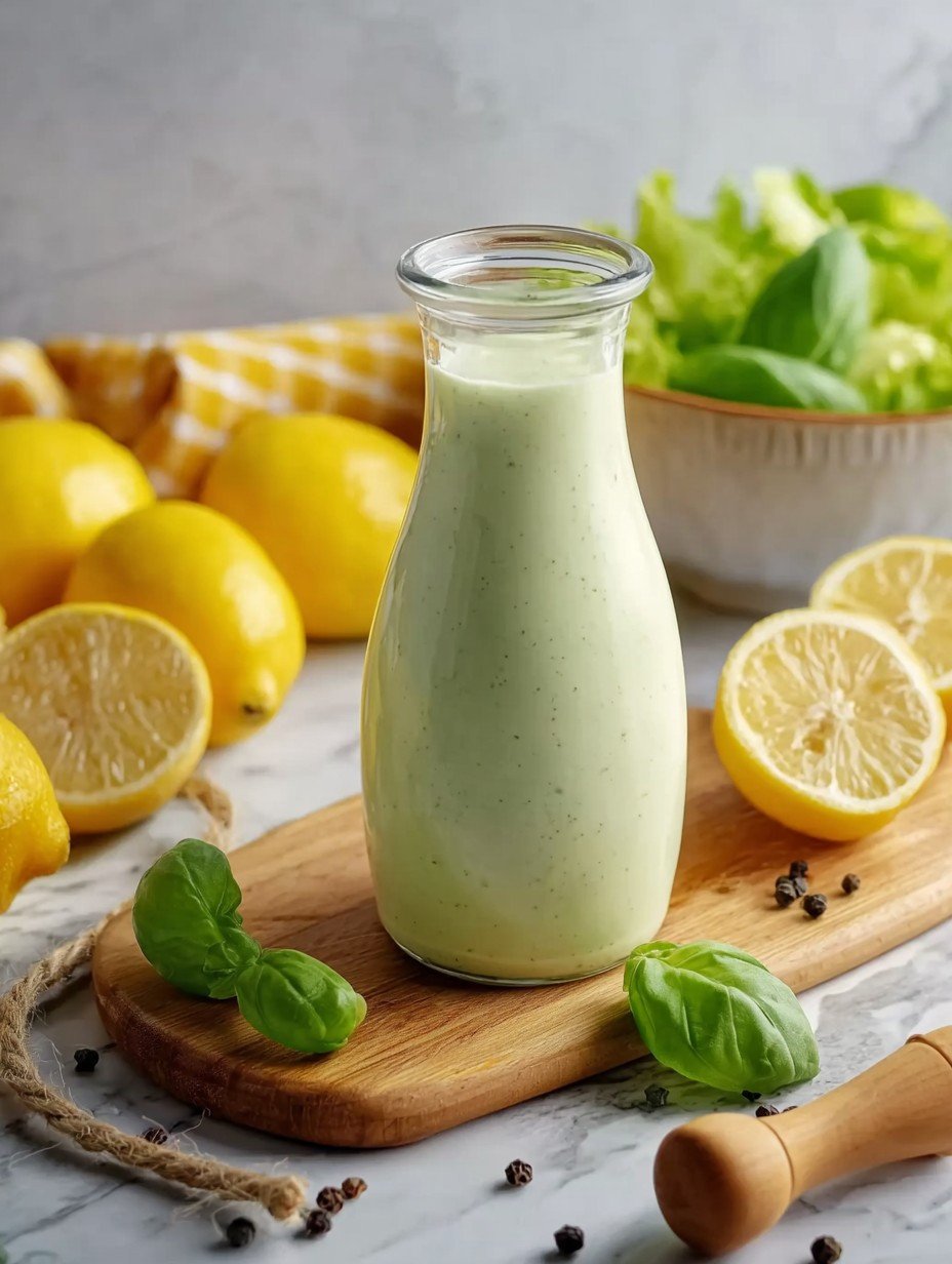 Frisches Buttermilch-Zitronen-Dressing für Salat image 2