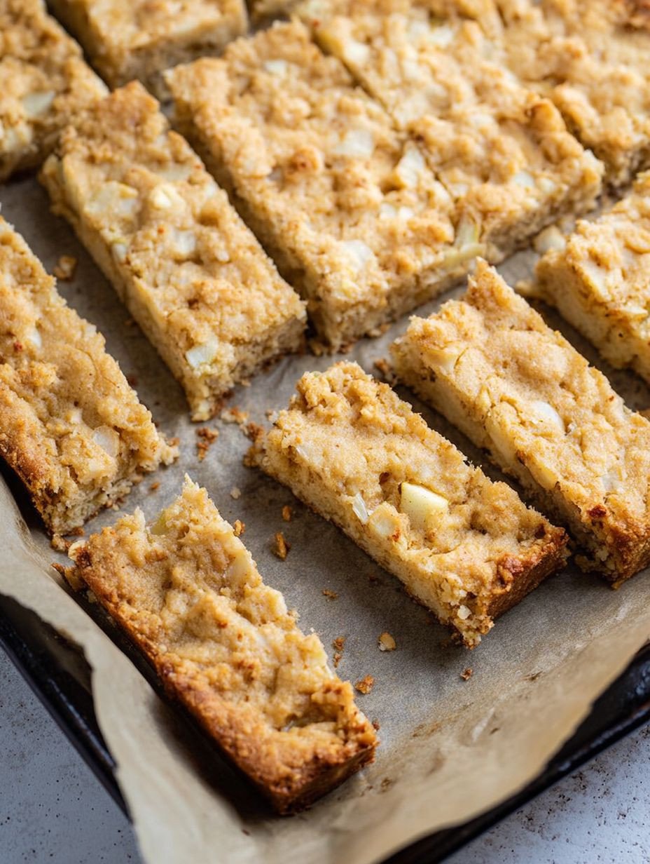 Gesunde Apfel-Haferriegel selbst backen image 2