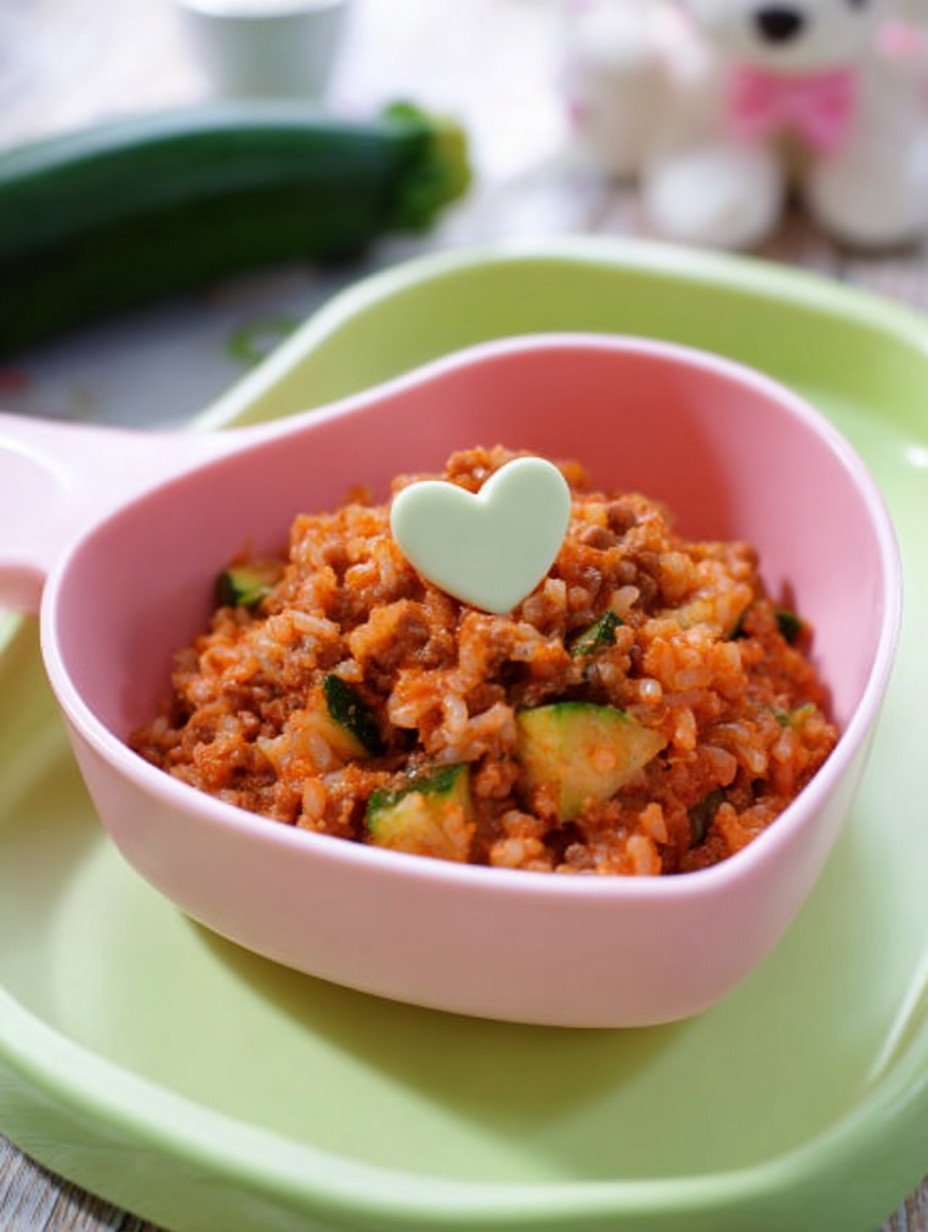 Hackfleisch-Reis-Zucchini: Gesundes Beikost Rezept image 2