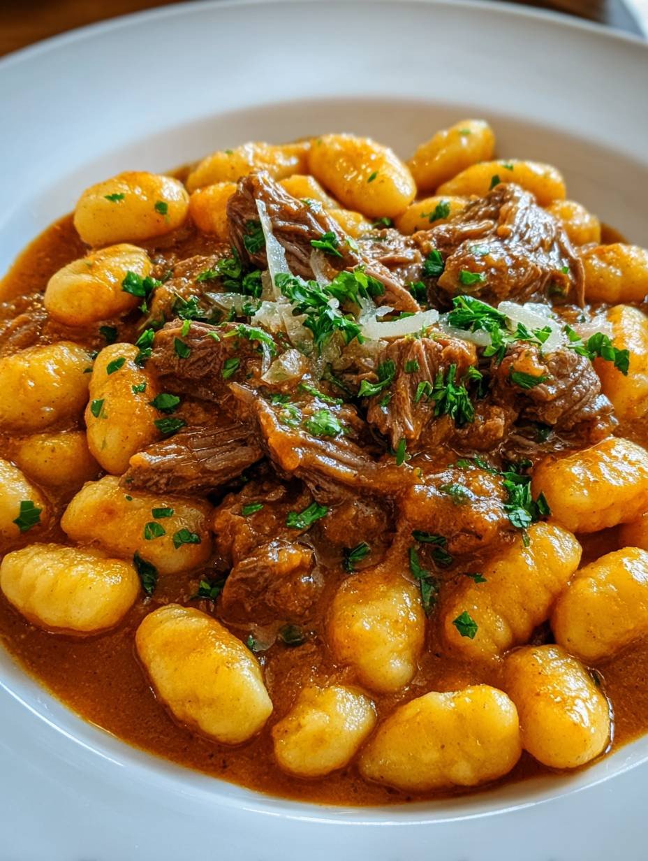 Herzhaftes Gnocchi-Gulasch für kalte Tage image 2
