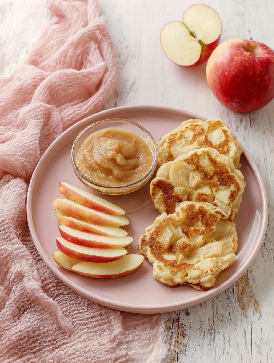 Himmlische Apfelpfannkuchen mit Apfelmus image 2