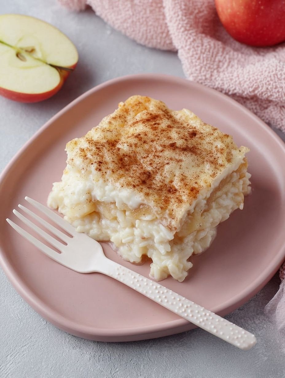 Himmlischer Milchreisauflauf mit Apfel & Zimt image 2