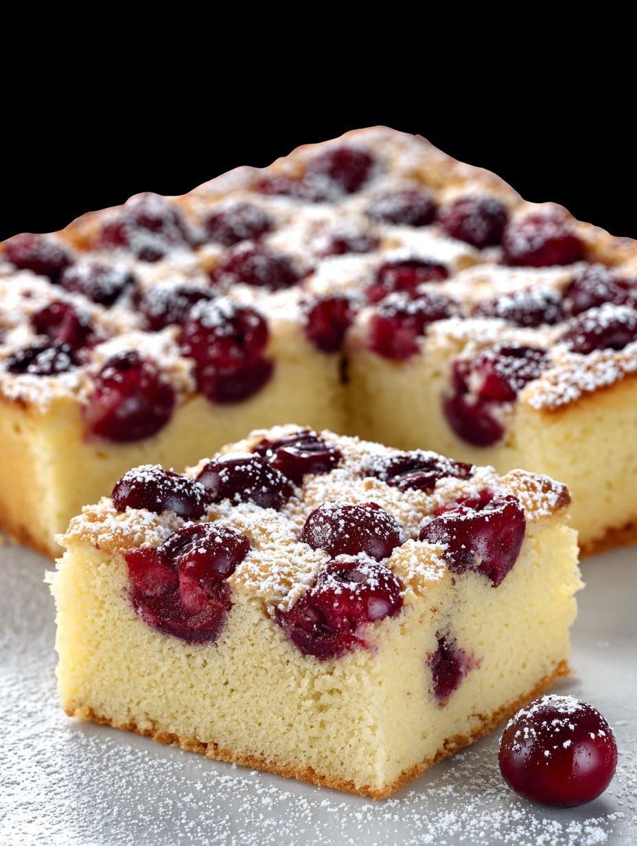 Kirsch Blechkuchen: Der schnelle Sommergenuss. image 2