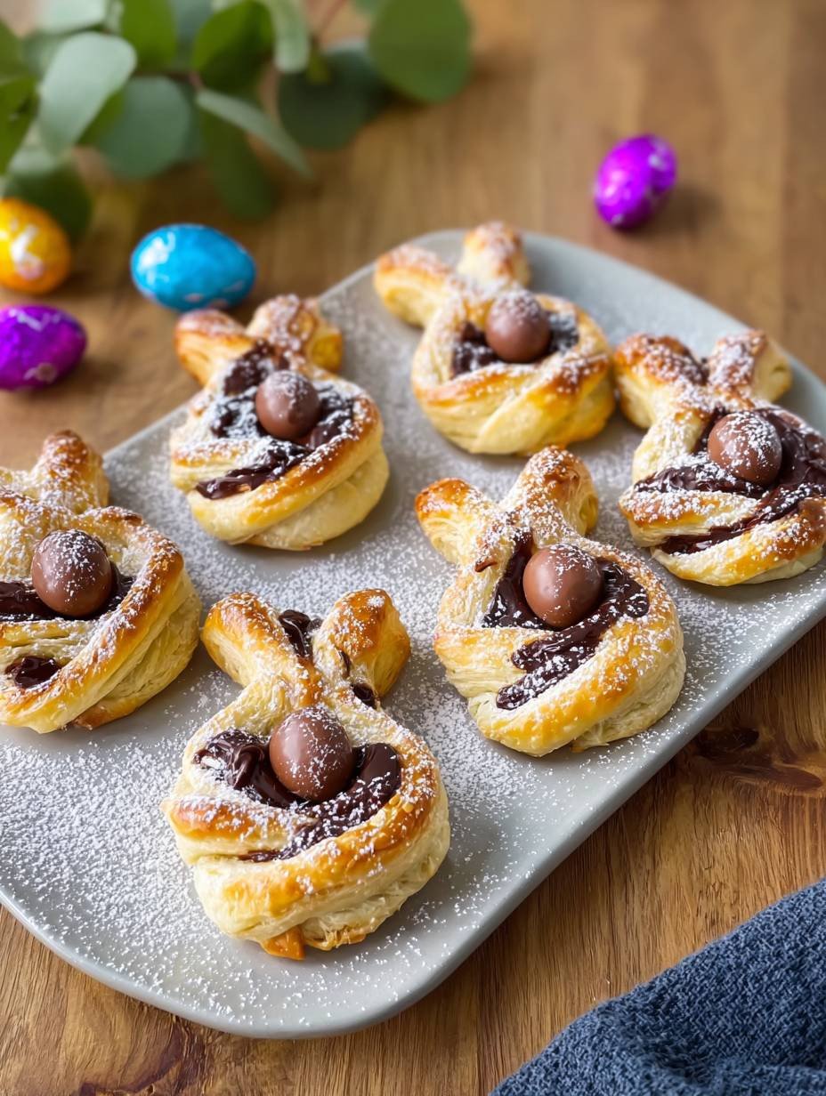 Knusprige Schoko-Osterhasen für den Ostertisch image 2