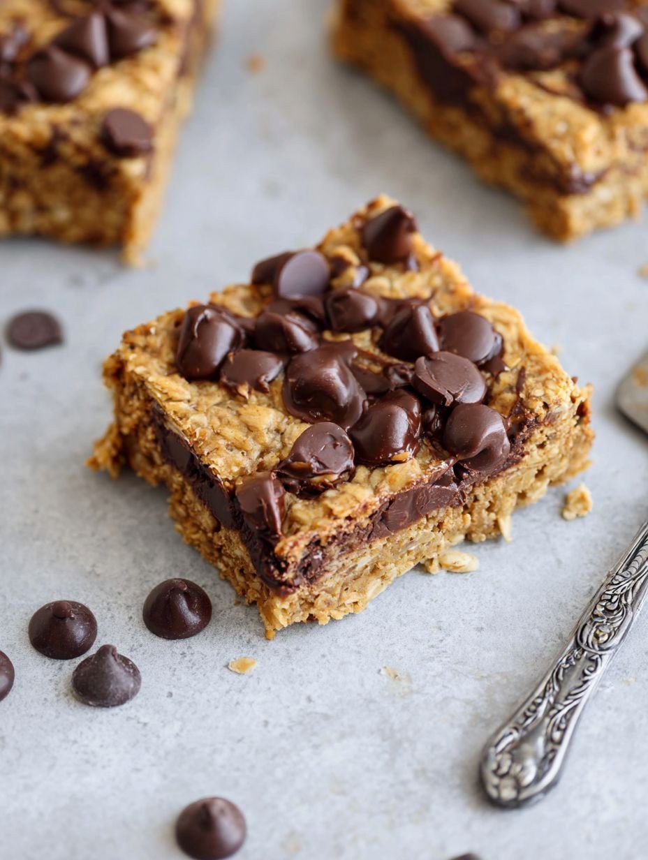Perfekte Schoko-Haferriegel mit cremiger Füllung image 2