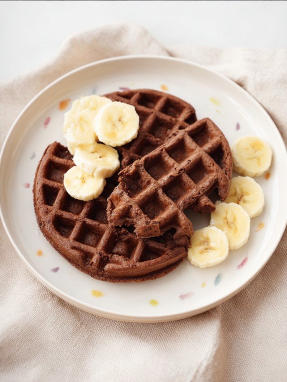 Schoko Bananen Waffeln: Ein Traum für Naschkatzen image 2
