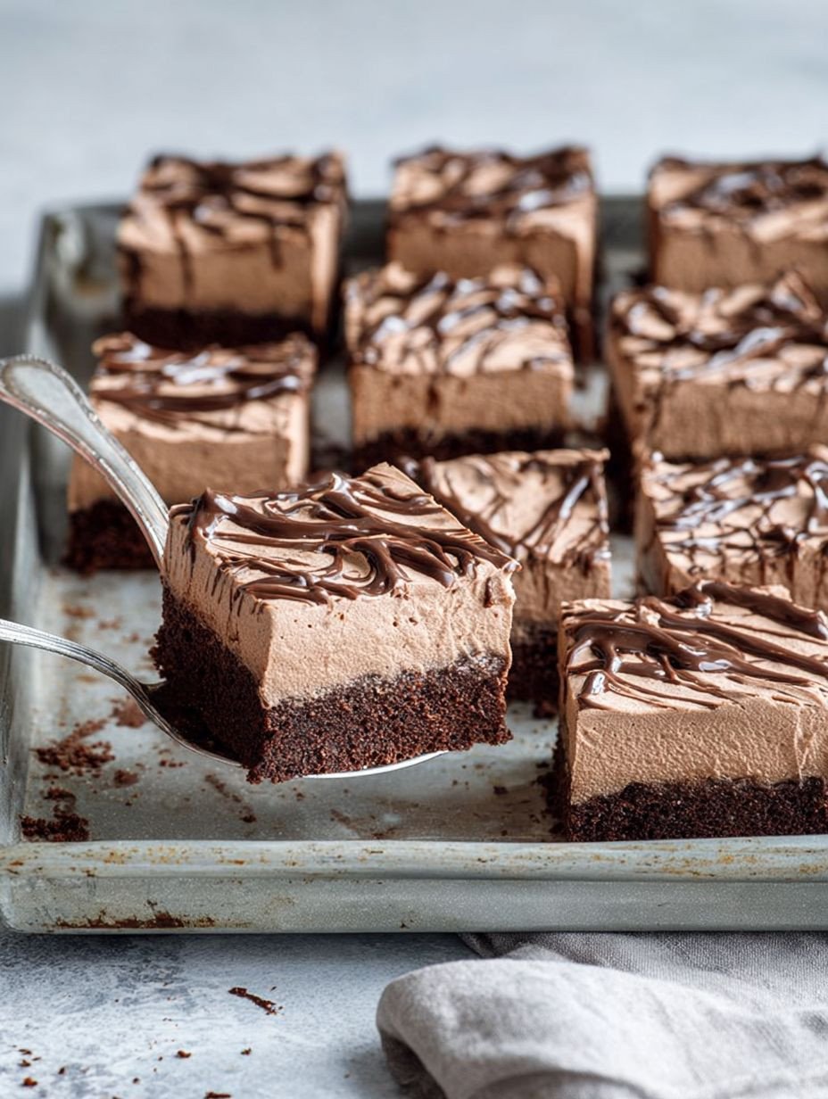 Zartschmelzende Mousse au Chocolat Schnitten image 2