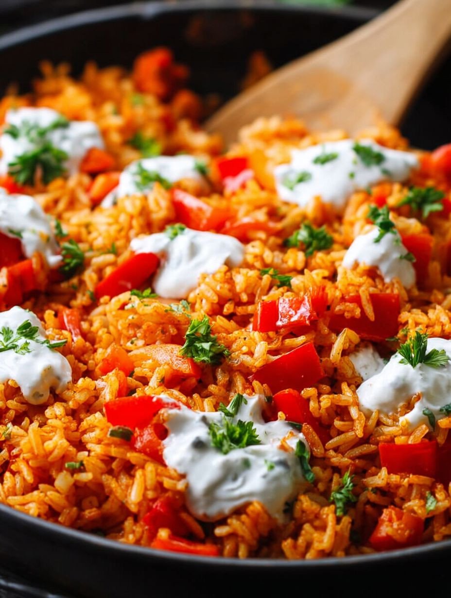 Der cremigste Paprika-Reis, den du probierst! image 2