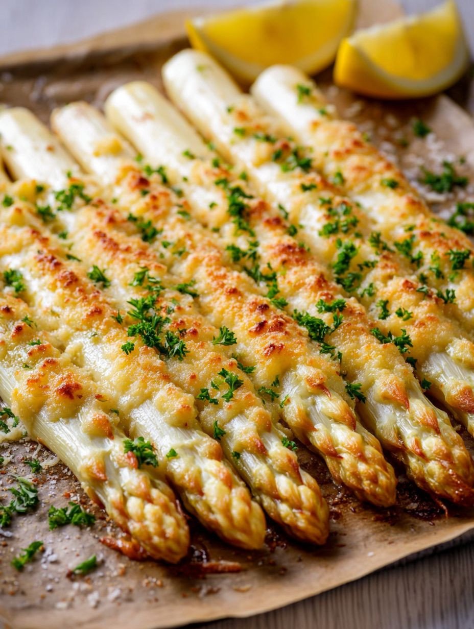 Knuspriger Ofenspargel mit Parmesan – Einfach lecker image 2