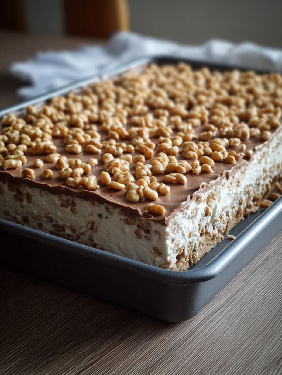 Knuspriger Schoko-Kekskuchen ohne Backen für Kids image 2