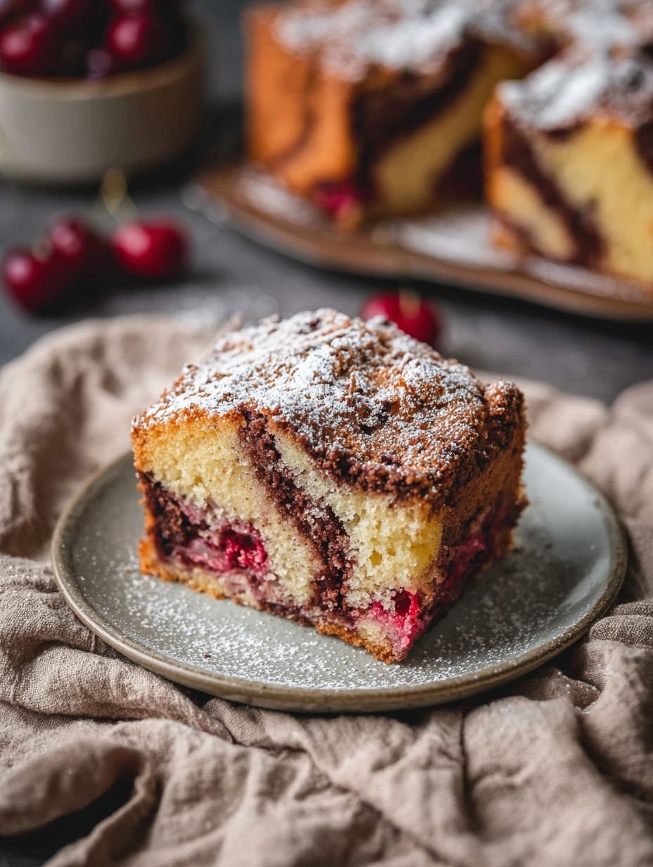 Marmor-Kirschkuchen: Ein saftiger Traum zum Nachbacken. image 2