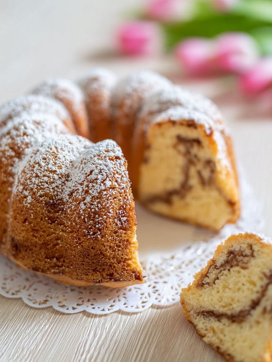 Perfekter Marmorkuchen Gugelhupf | Einfaches Rezept image 2