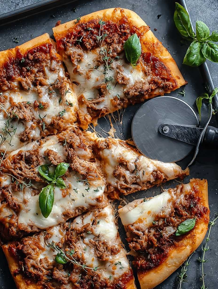 Saftige Fleischpizza mit knusprigem Rand – einfach! image 2