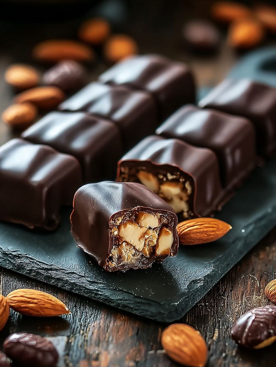 So einfach: Gesunde Schoko-Dattel-Nuss-Pralinen Rezept. image 2